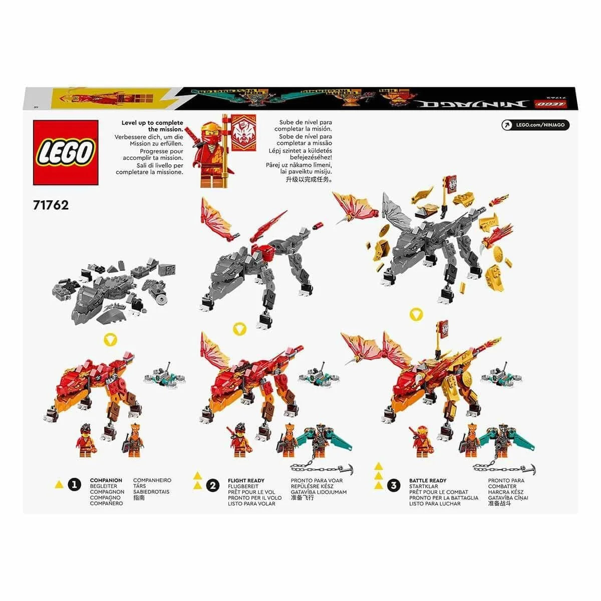 Lego Ninjago Kai'nin Ateş Ejderhası EVO 71762 | Toysall