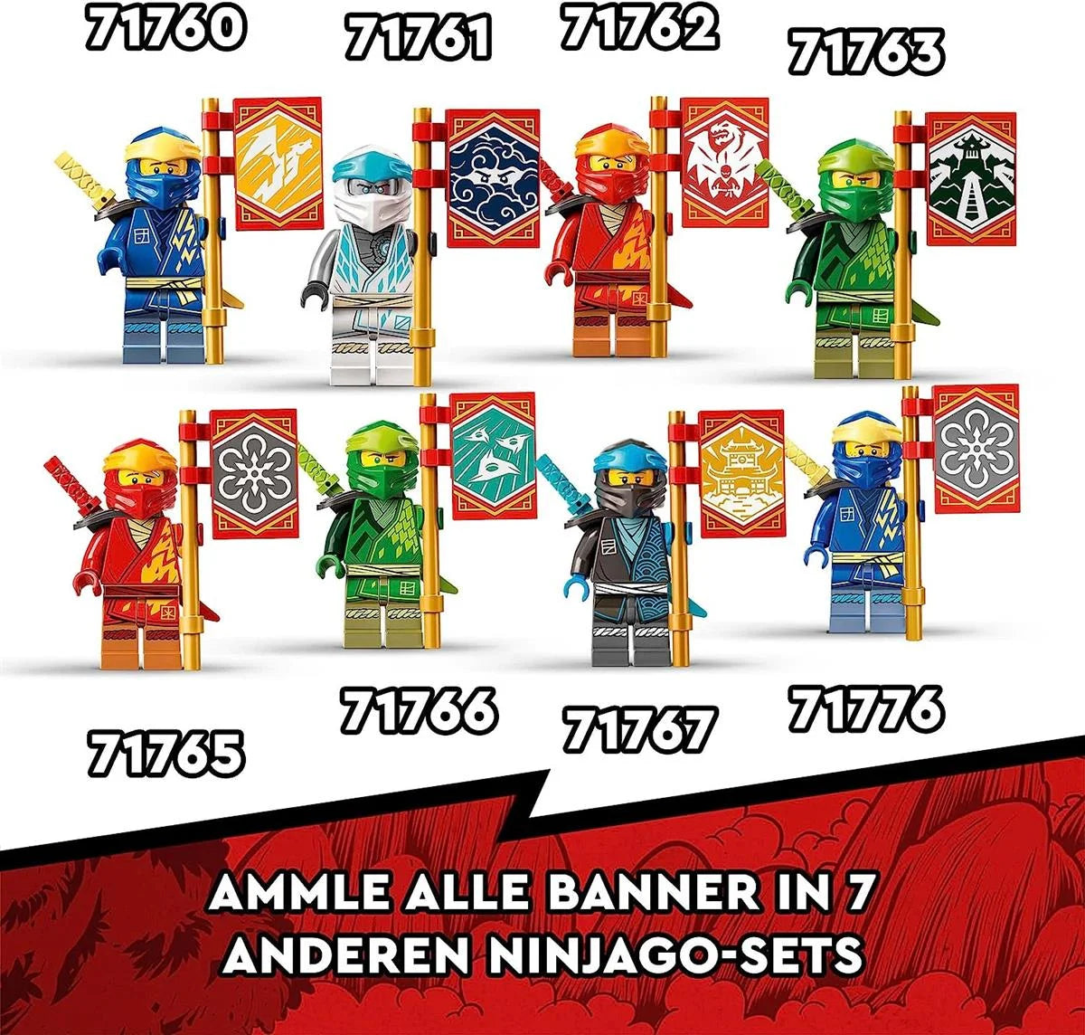 Lego Ninjago Kai'nin Ateş Ejderhası EVO 71762 | Toysall