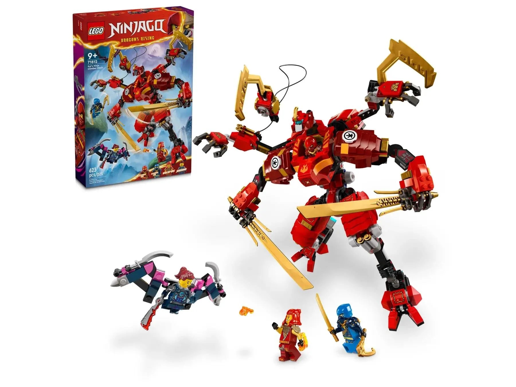 Lego Ninjago Kai’nin Ninja Tırmanma Robotu 71812