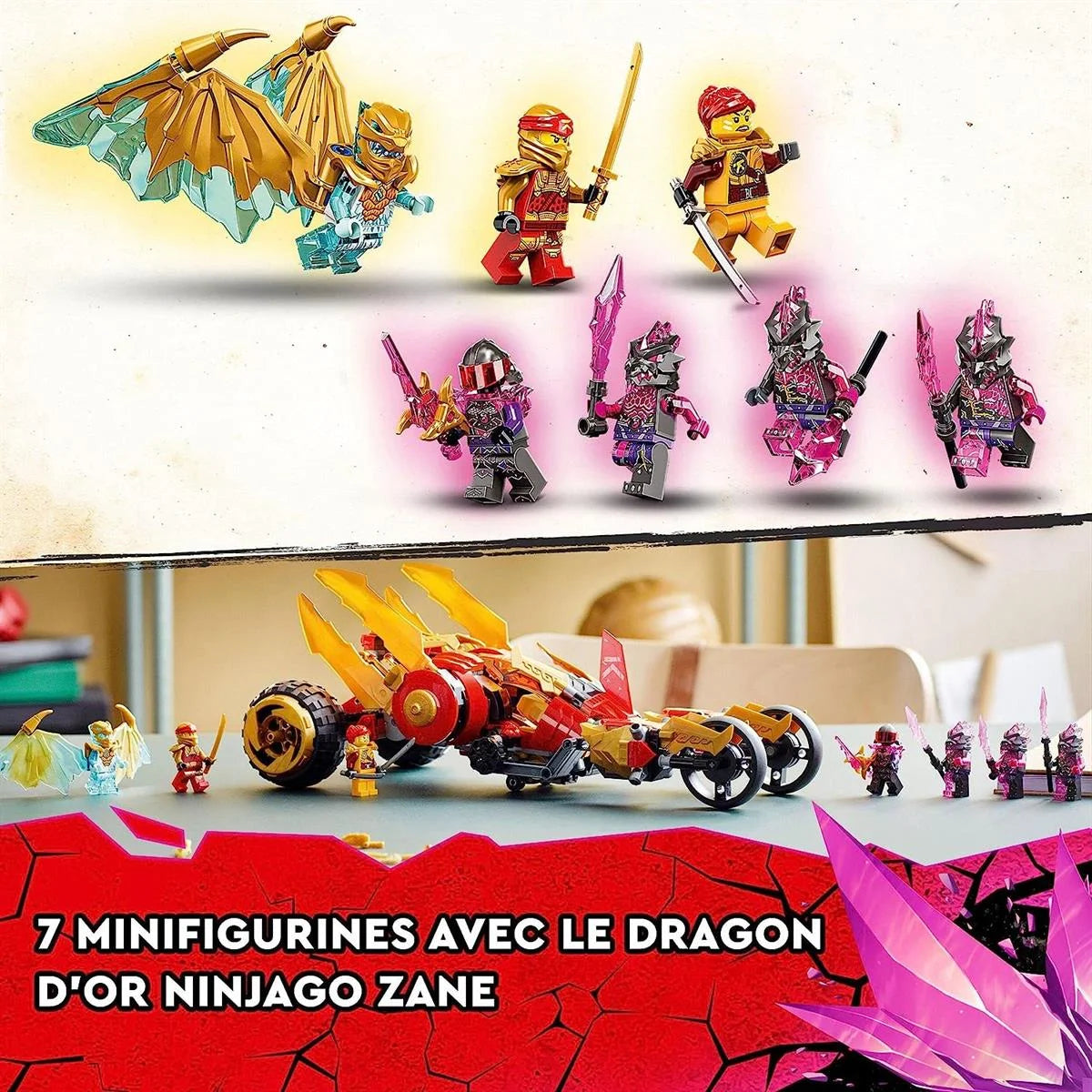 Lego Ninjago Kainin Altın Ejderha Akıncısı 71773 | Toysall