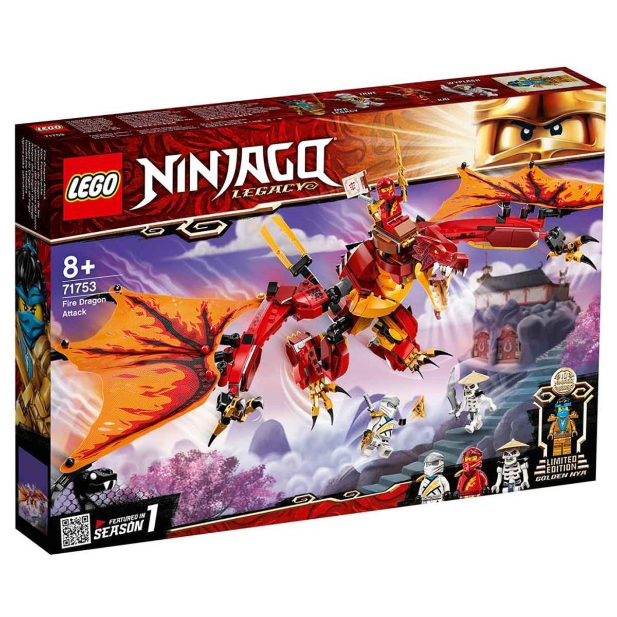Lego Ninjago Legacy Ateş Ejderhası Saldırısı 71753 | Toysall