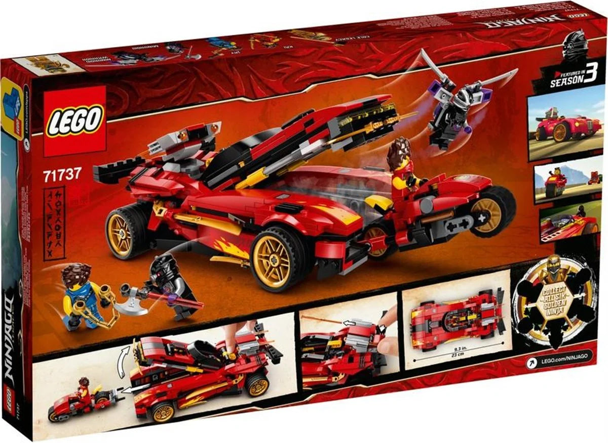 Lego Ninjago Legacy X 1 Ninja Turbo Otomobili  71737 | Toysall