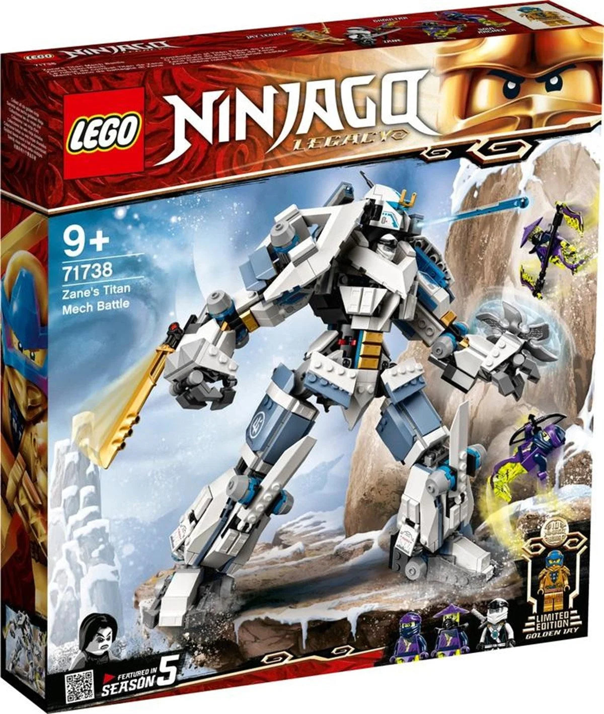 Lego Ninjago Legacy Zane’in Titan Makine Savaşı  71738 | Toysall