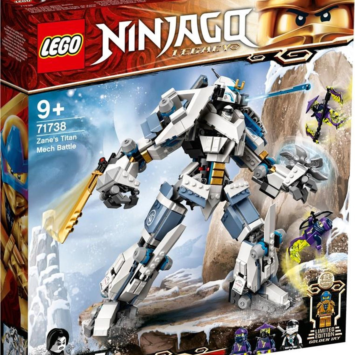 Lego Ninjago Legacy Zane’in Titan Makine Savaşı  71738 | Toysall