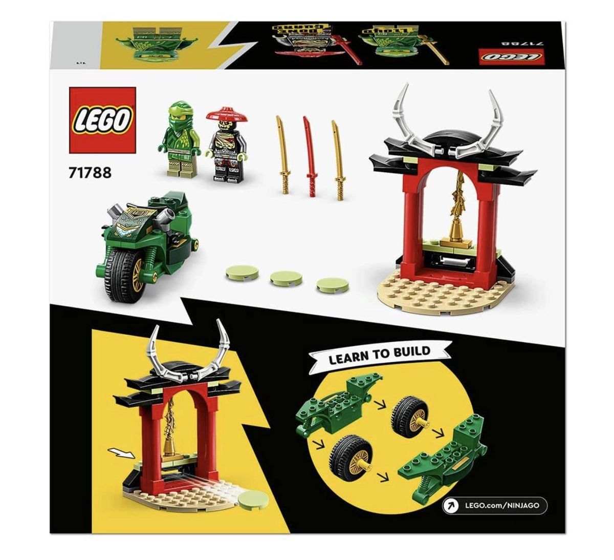 Lego Ninjago Lloyd’un Ninja Sokak Motosikleti  71788 | Toysall