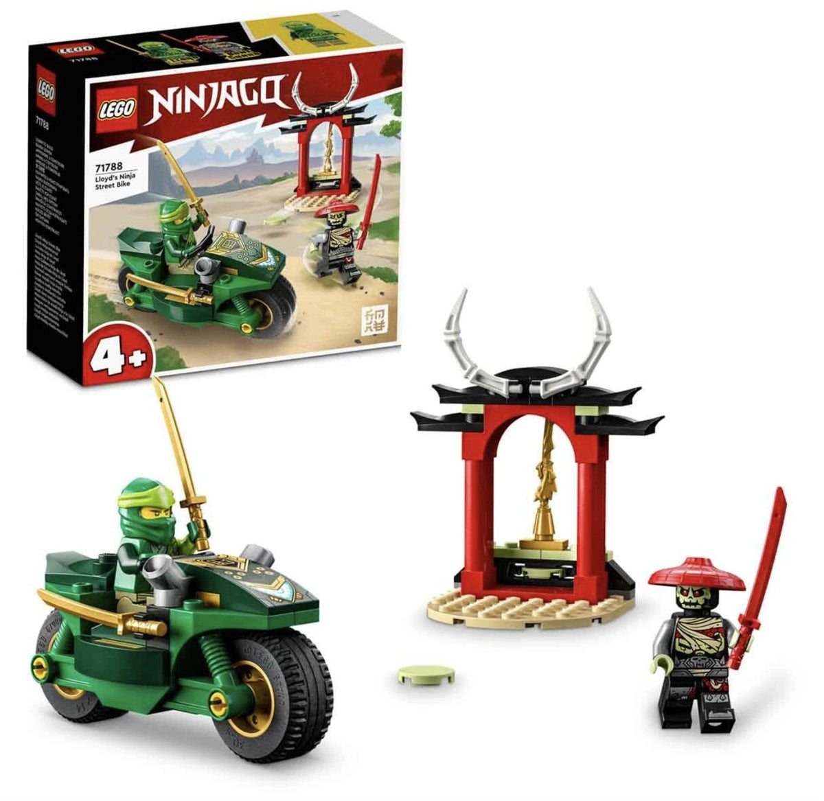 Lego Ninjago Lloyd’un Ninja Sokak Motosikleti  71788 | Toysall