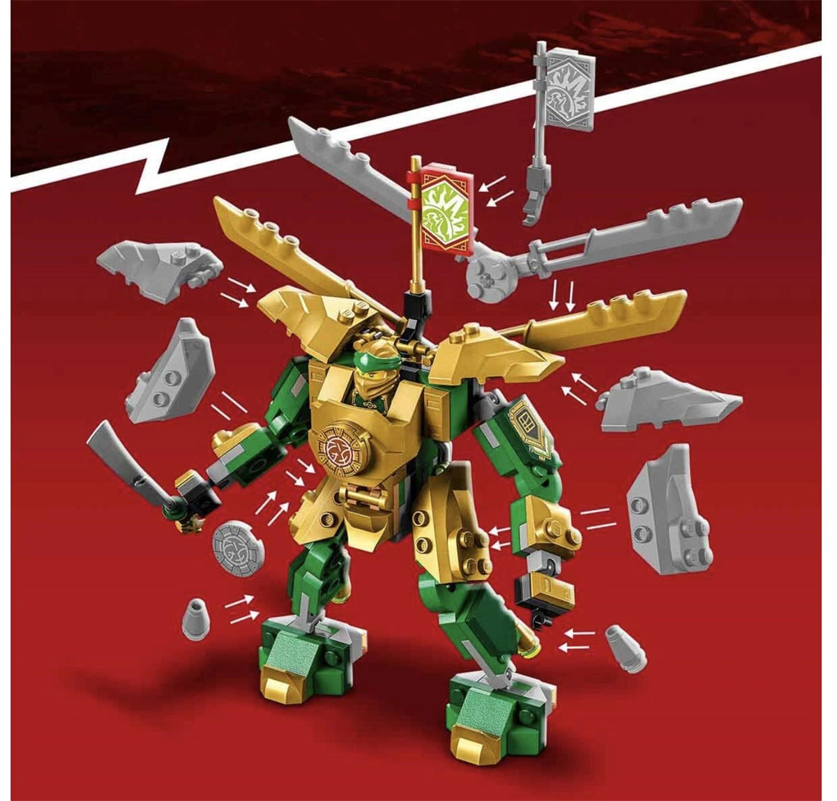 Lego Ninjago Lloyd'un Robot Savaşı EVO 71781 | Toysall