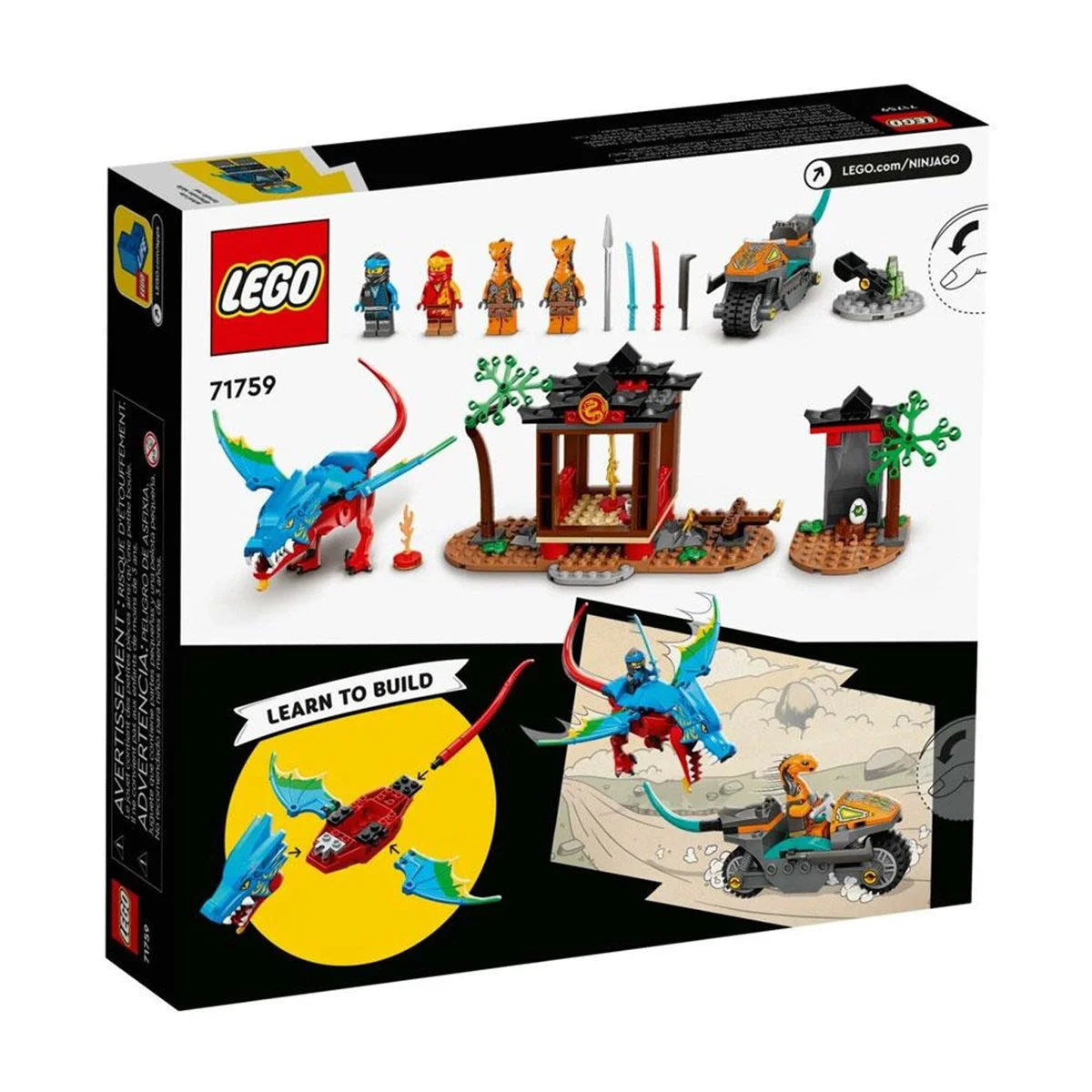 Lego Ninjago Ninja Ejderha Tapınağı 71759 | Toysall