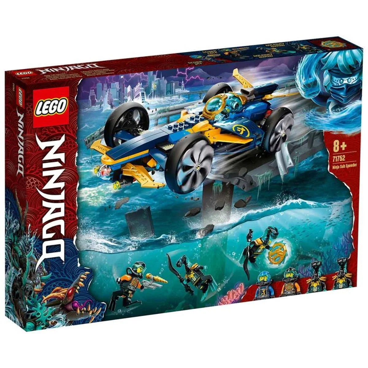 Lego Ninjago Ninja Su Altı Motoru 71752 | Toysall