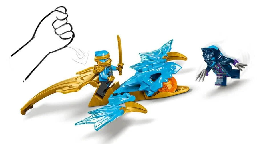 Lego Ninjago Nya'nın Yükselen Ejderha Vuruşu 71802 | Toysall