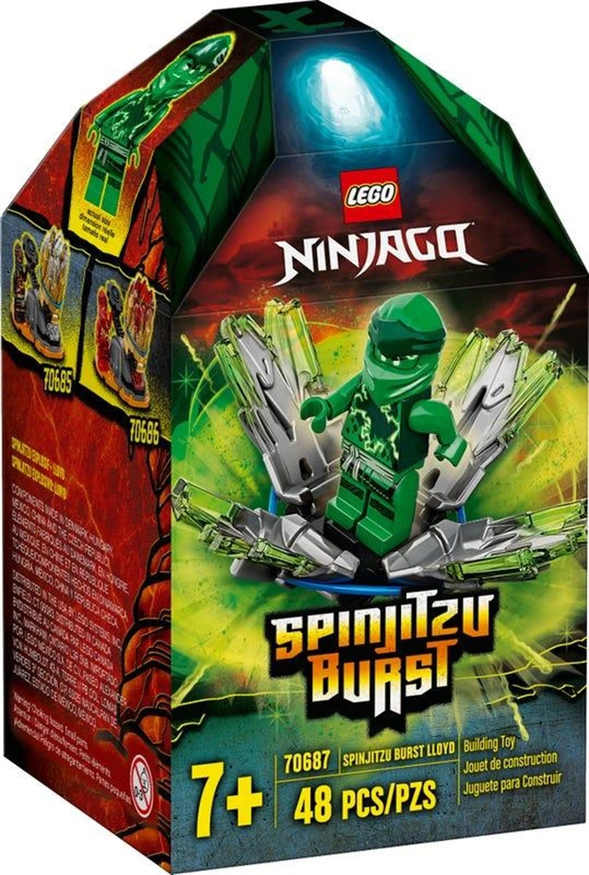 Lego Ninjago Spinjitzu Patlaması - Lloyd 70687 | Toysall