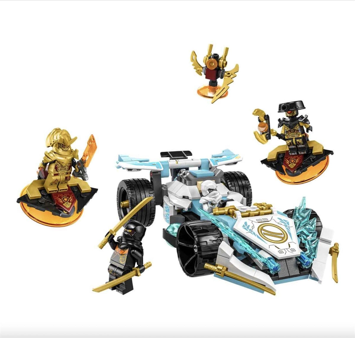 Lego Ninjago Zane'in Ejderha Gücü Spinjitzu Yarış Arabası 71791