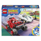 Lego Sonic the Hedgehog Silver'ın Arabası, Knuckles'ın Canavar Kamyonuna Karşı 77118