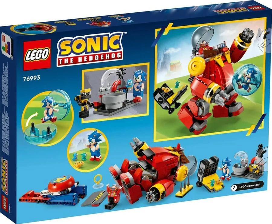 Lego Sonic the Hedgehog Sonic Dr Eggman'ın Death Egg Robotuna Karşı 76993 | Toysall