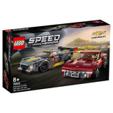 Lego Speed Champions Chevrolet Corvette C8.R Yarış Arabası ve 1968 Chevrolet Corvette 76903 | Toysall