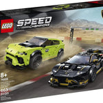 Lego Speed Champions Lamborghini Urus ST-X ve  Lamborghini Huracán Super Trofeo EVO 76899 | Toysall