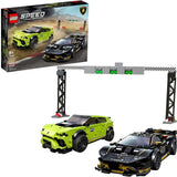 Lego Speed Champions Lamborghini Urus ST-X ve  Lamborghini Huracán Super Trofeo EVO 76899