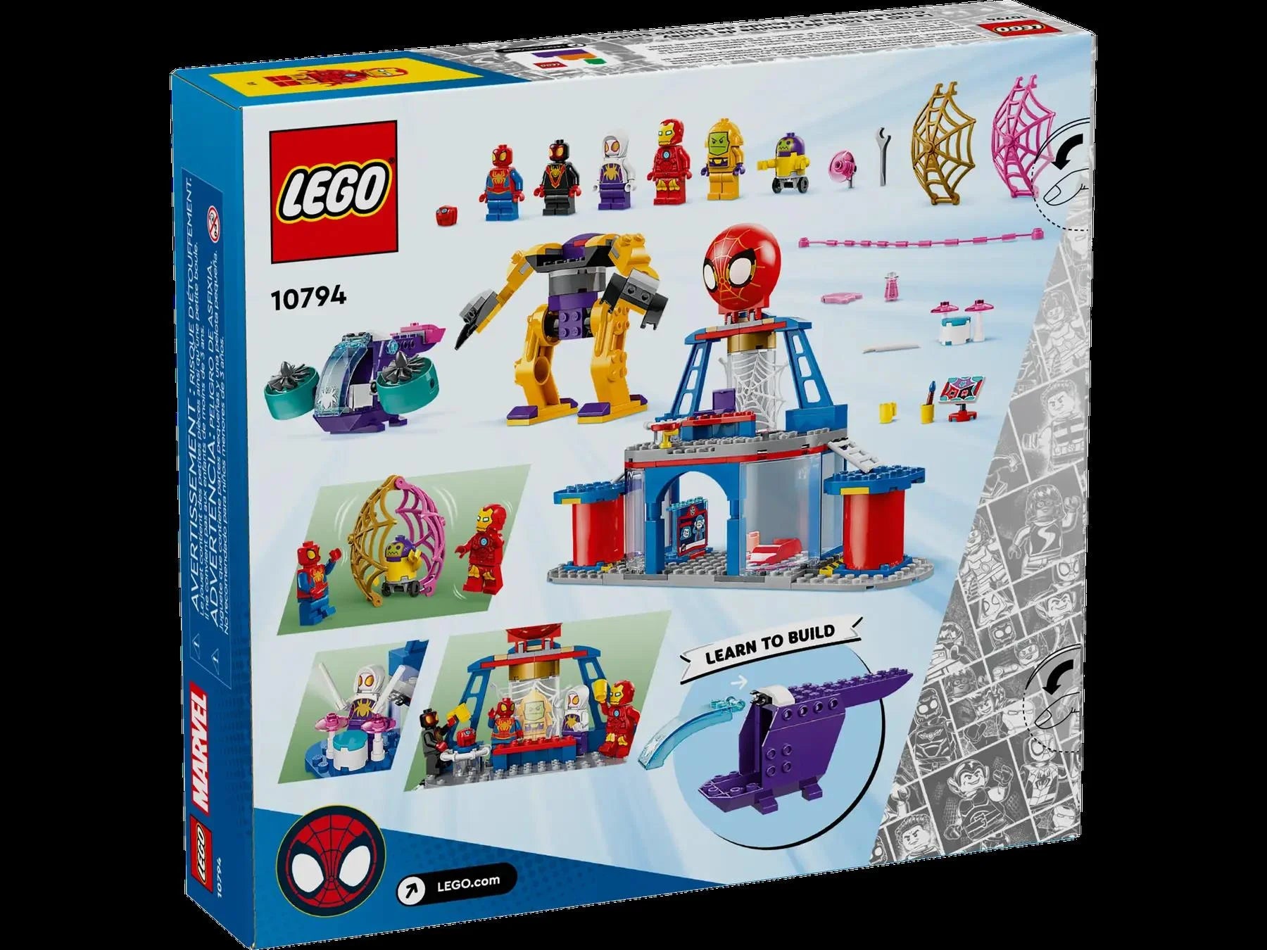 Lego Spidey Takımı Ağ Örücü Karargahı 10794 | Toysall