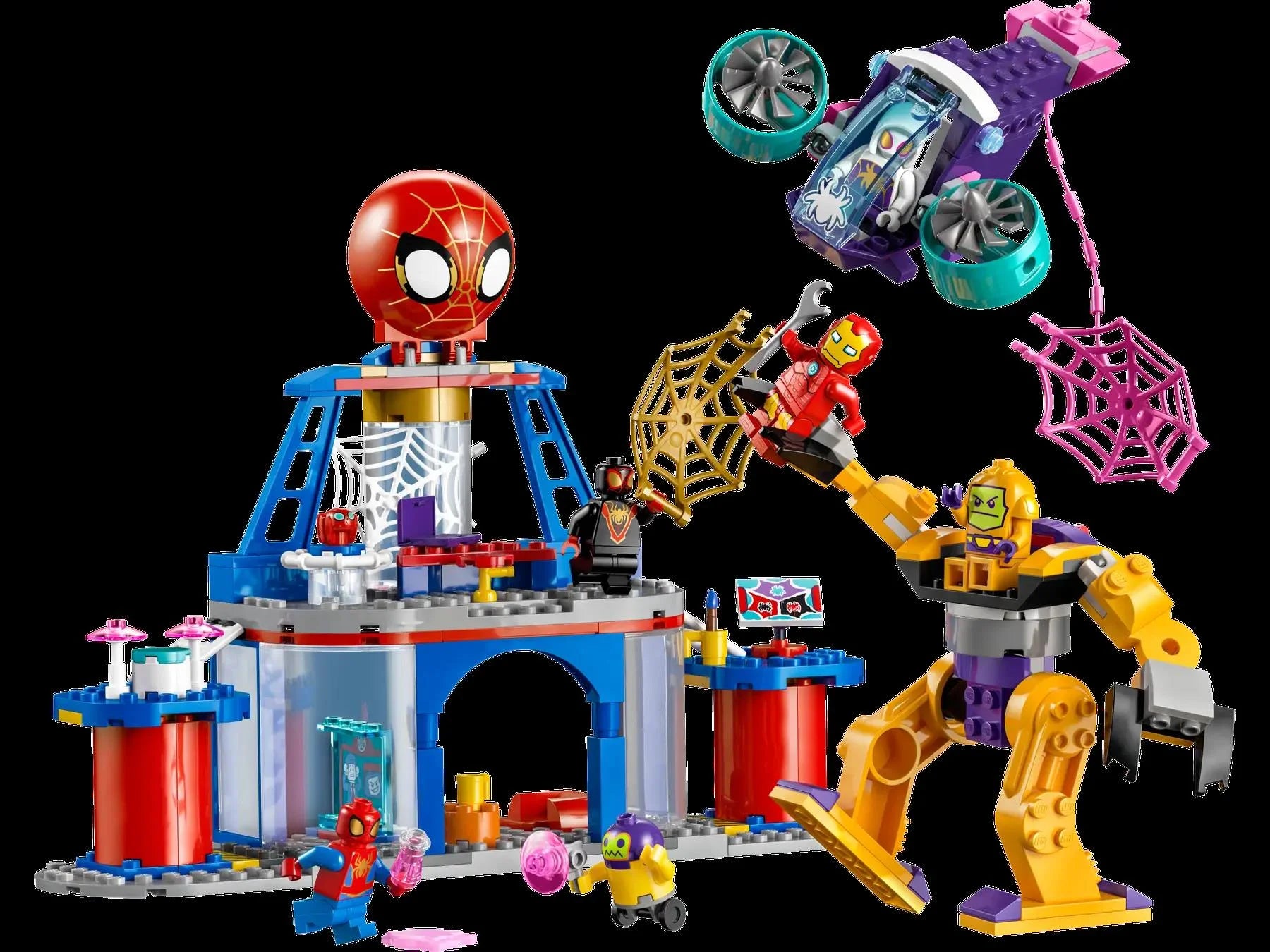 Lego Spidey Takımı Ağ Örücü Karargahı 10794 | Toysall