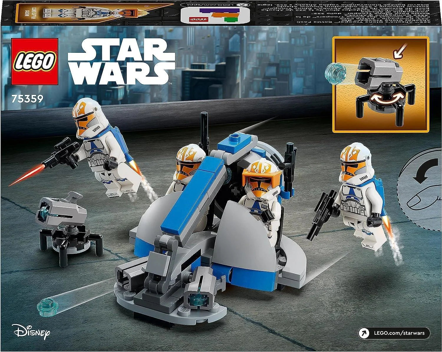 Lego Star Wars 332. Ahsoka'nın Klon Trooperı Savaş Paketi 75359 | Toysall