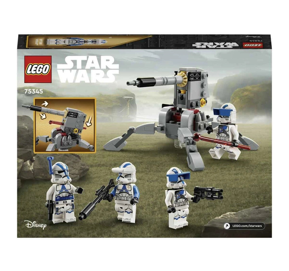 Lego Star Wars 501. Klon Trooperlar Savaş Paketi 75345 | Toysall