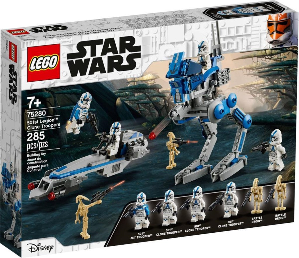Lego Star Wars 501. Lejyon Klon Trooperları 75280 | Toysall