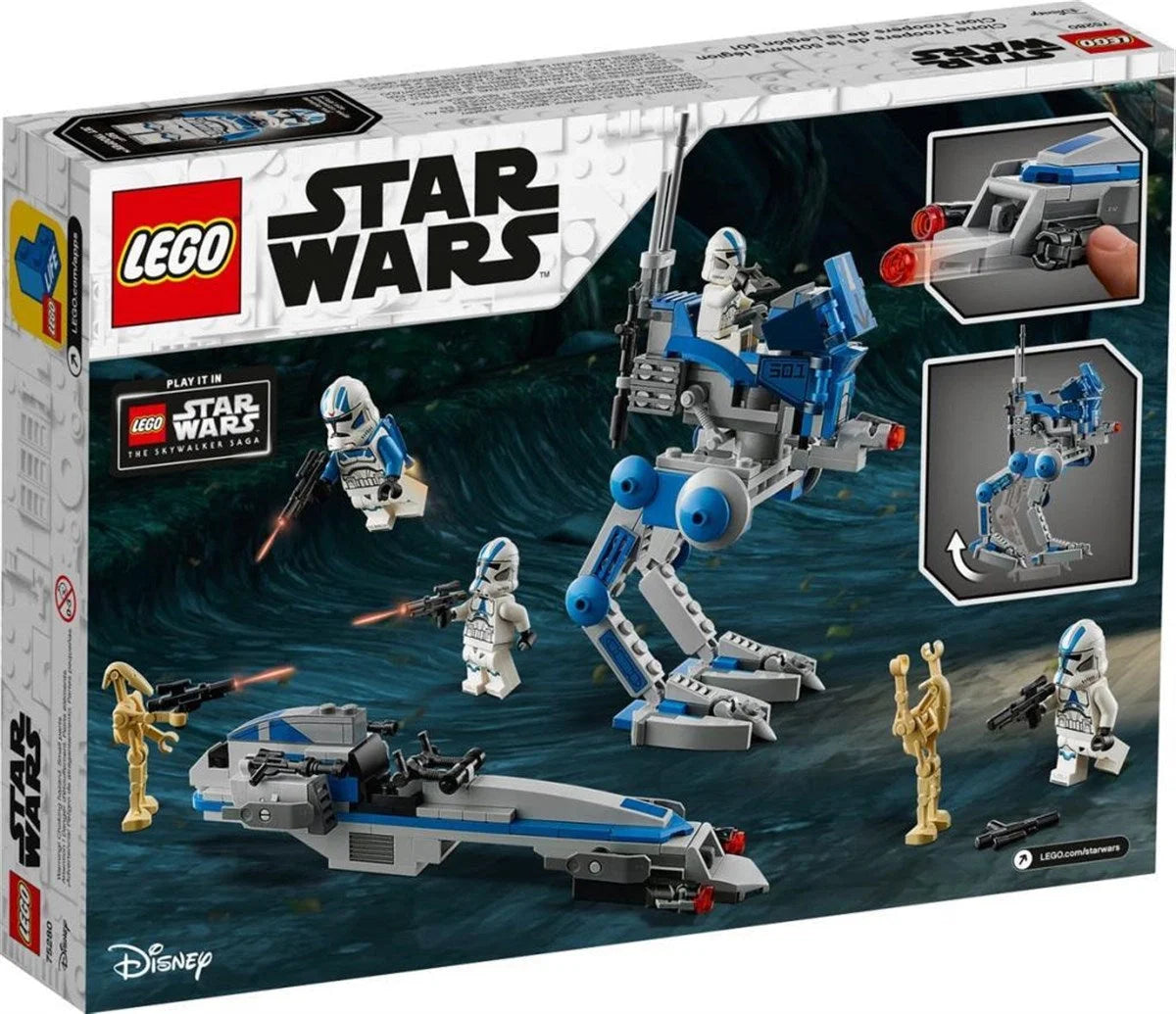 Lego Star Wars 501. Lejyon Klon Trooperları 75280 | Toysall