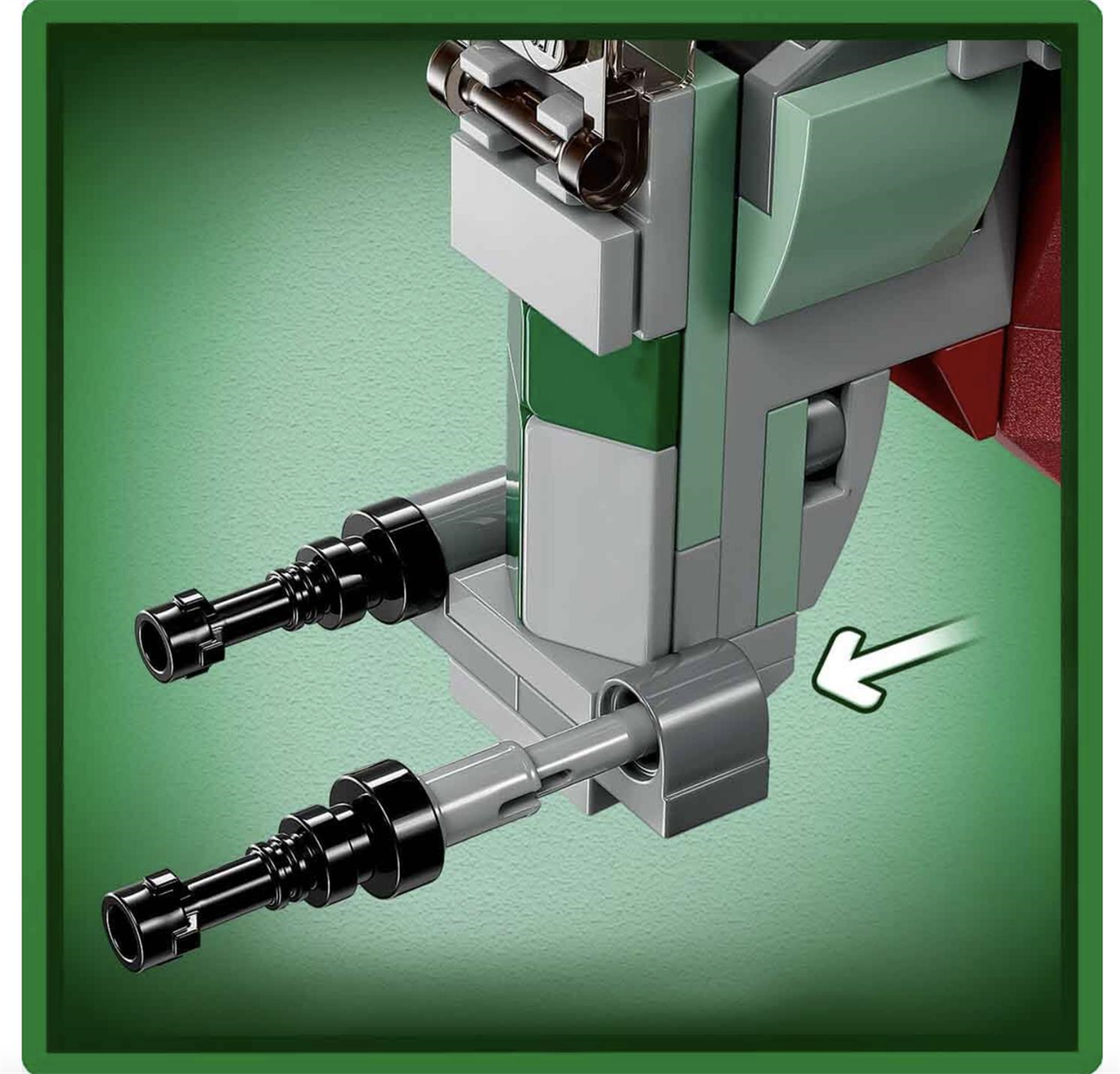 Lego Star Wars Boba Fett’in Starship’i Mikro Savaşçı 75344 | Toysall