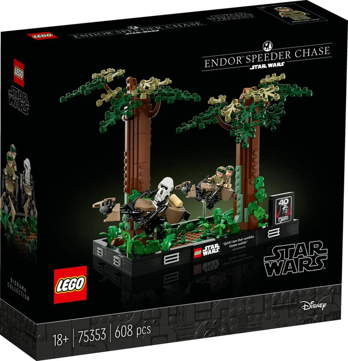 Lego Star Wars Endor Hız Motoru Takibi Diorama 75353 | Toysall