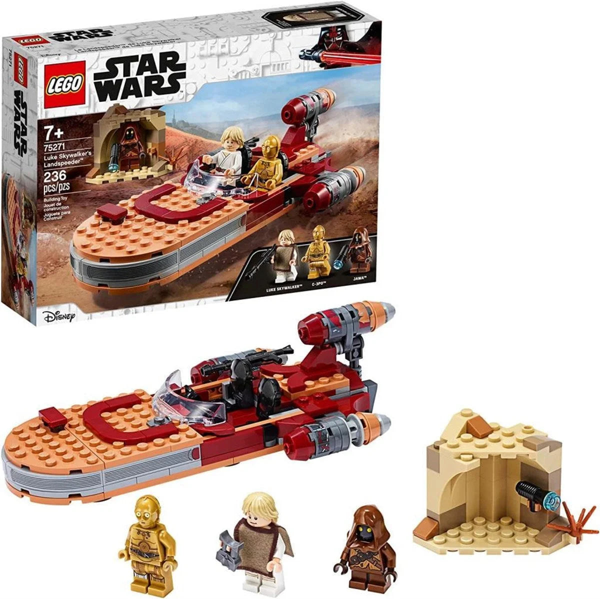 Lego Star Wars Luke Skywalker’ın Kara Motoru 75271 | Toysall