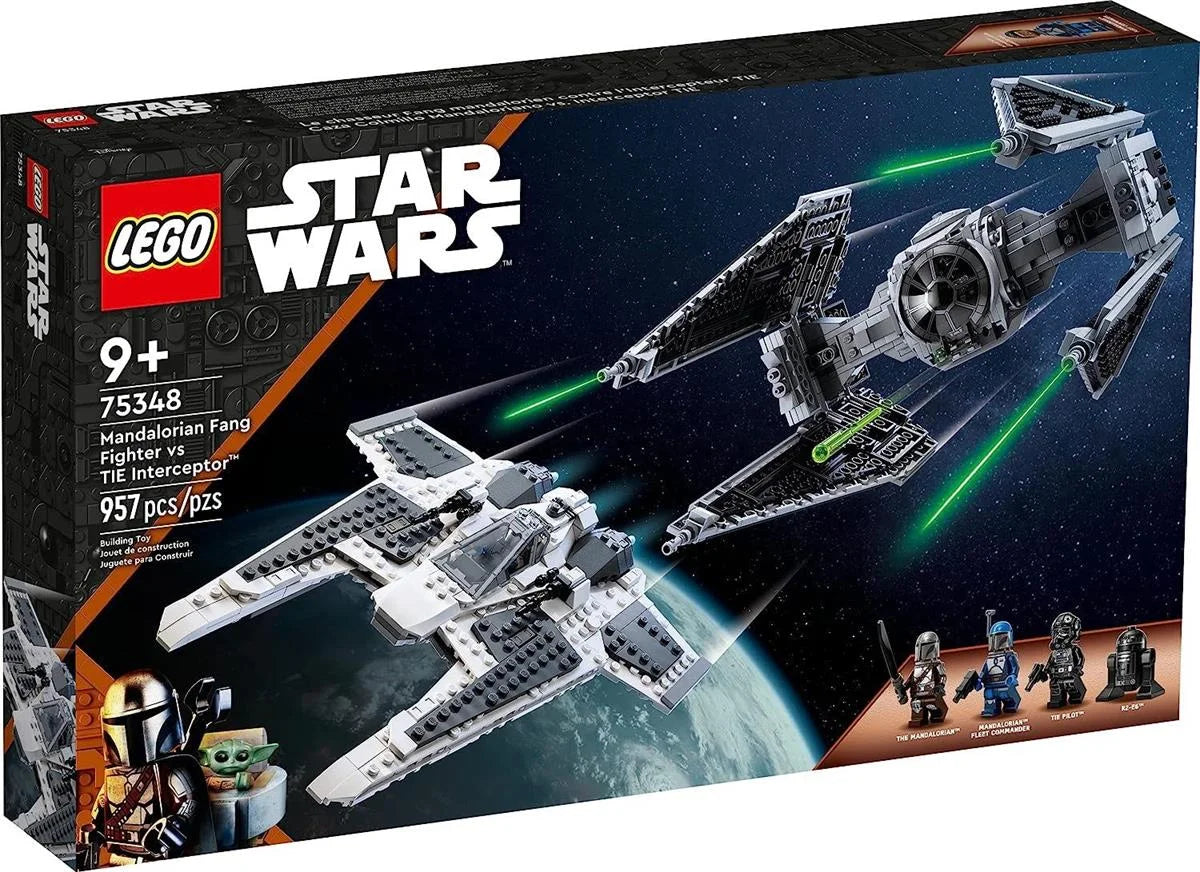 Lego Star Wars Mandalorian Fang Fighter TIE Interceptor Karşı 75348 | Toysall