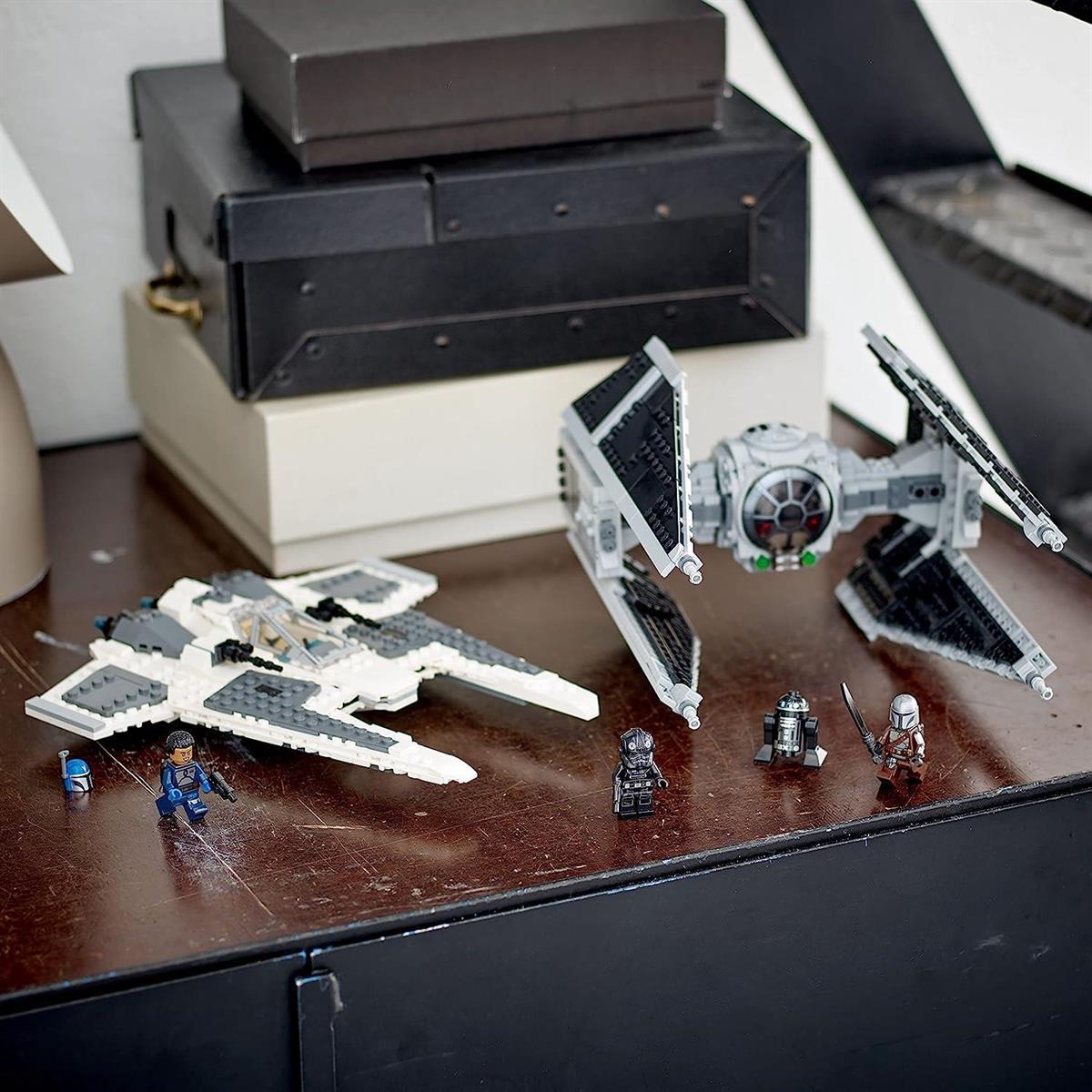 Lego Star Wars Mandalorian Fang Fighter TIE Interceptor Karşı 75348 | Toysall