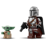 Lego Star Wars Mandalorian ve Grogu'nun Hız Motoru 75436