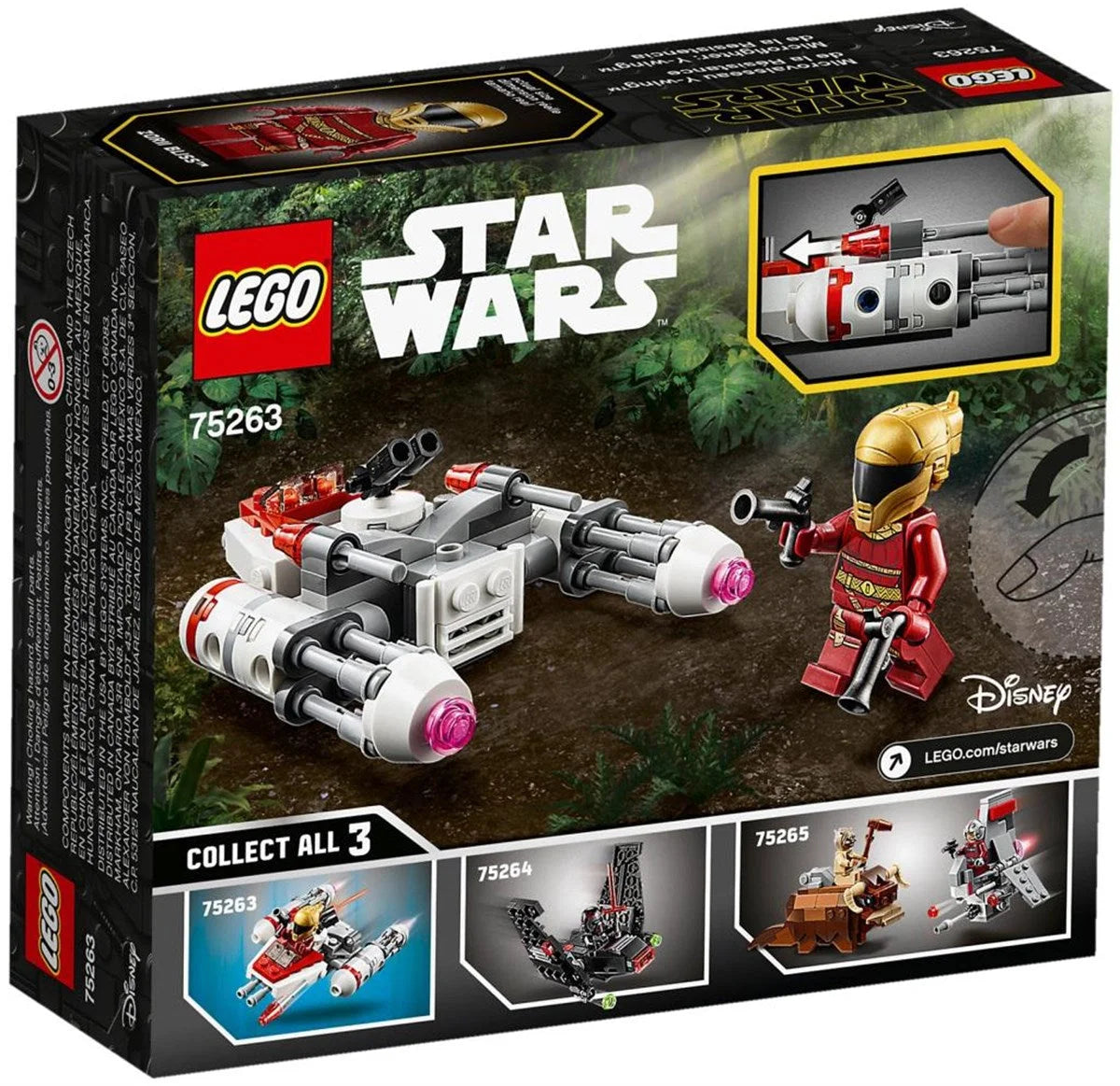 Lego Star Wars Resistance Y-wing Mikro Savaşçı 75263 | Toysall