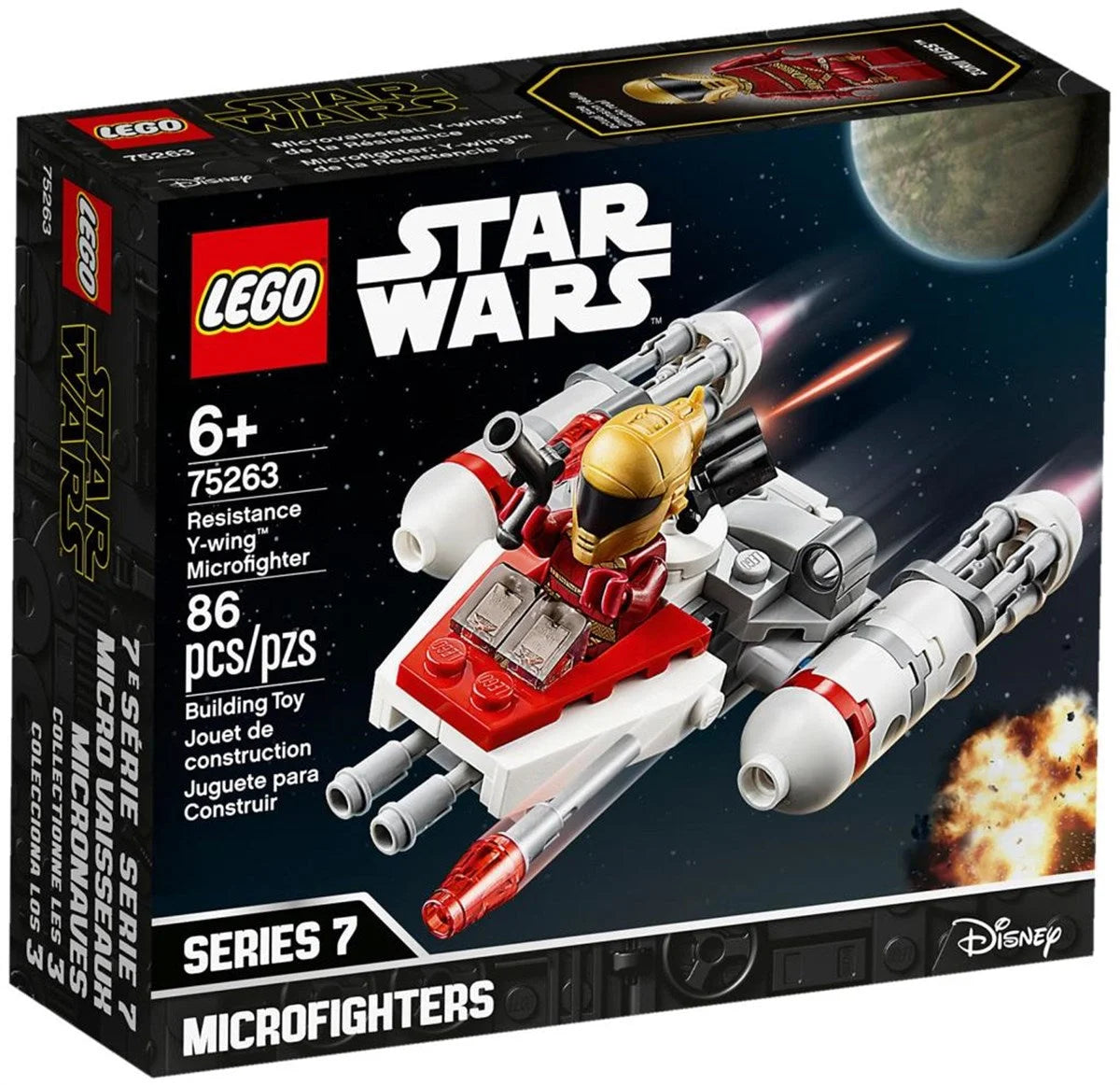 Lego Star Wars Resistance Y-wing Mikro Savaşçı 75263 | Toysall