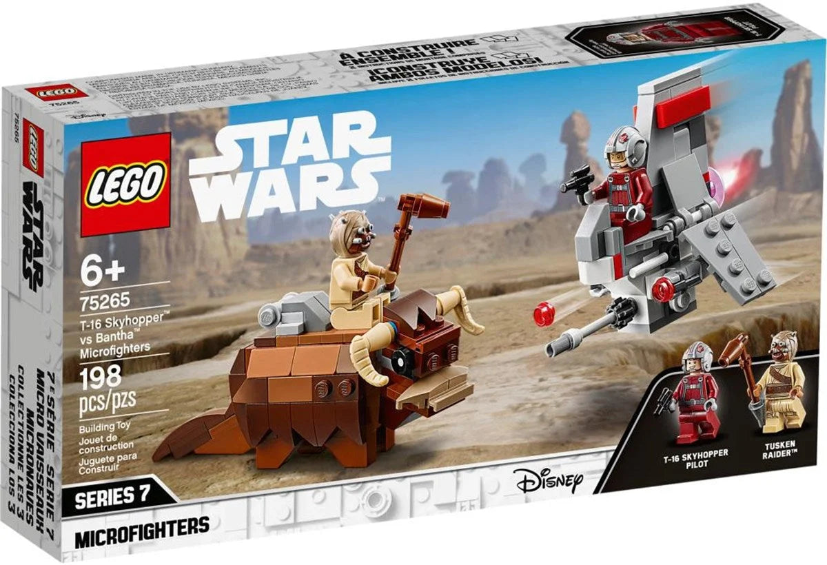 Lego Star Wars T-16 Skyhopper ve Bantha Mikro Mikro Savaşçılar 75265 | Toysall