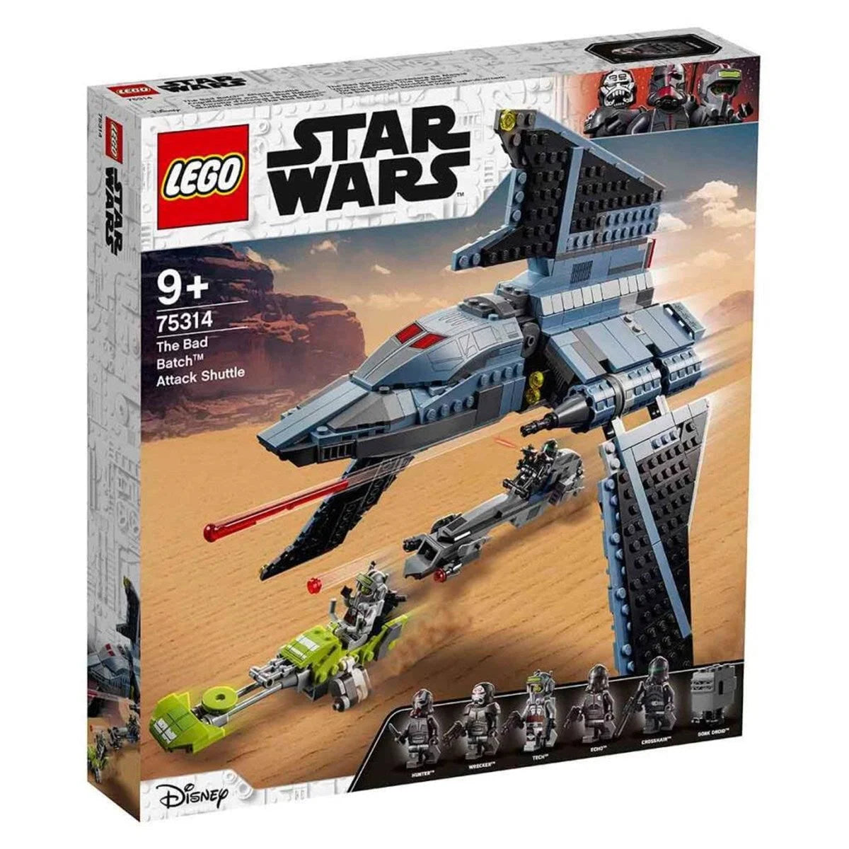 Lego Star Wars The Bad Batch Saldırı Gemisi 75314 | Toysall