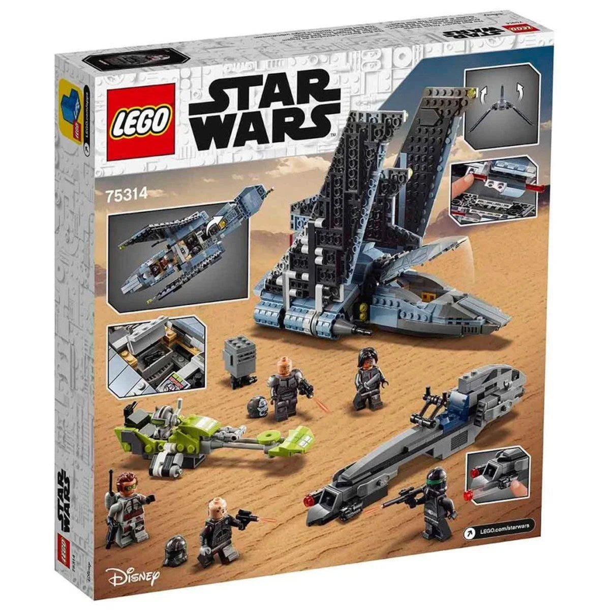 Lego Star Wars The Bad Batch Saldırı Gemisi 75314 | Toysall