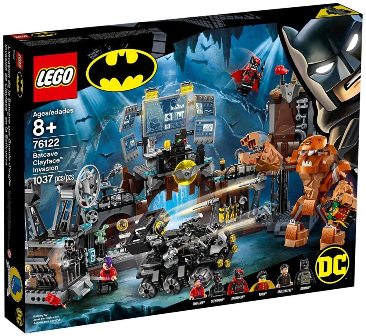 Lego Super Heroes Batcave Clayface'in İşgali 76122 | Toysall