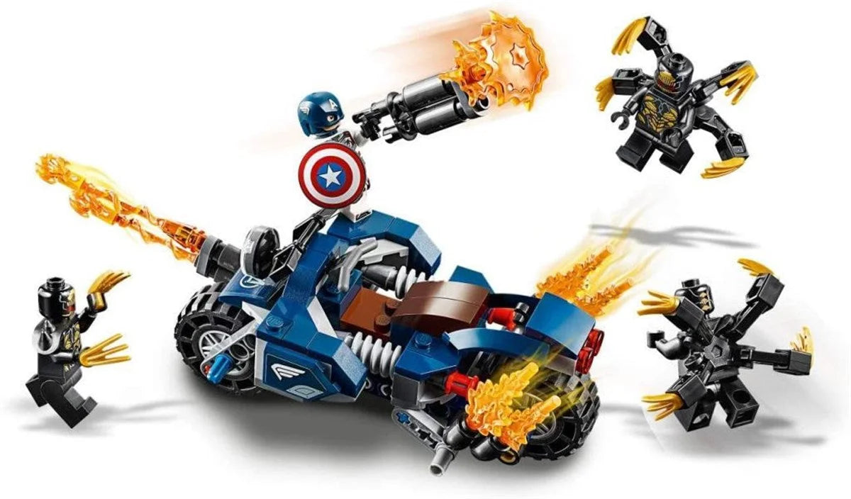 Lego Super Heroes Captain America: Outrider 76123 | Toysall