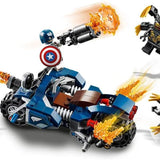 Lego Super Heroes Captain America: Outrider 76123