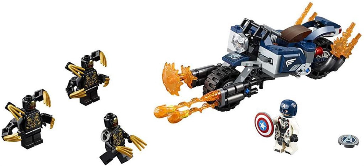 Lego Super Heroes Captain America: Outrider 76123 | Toysall