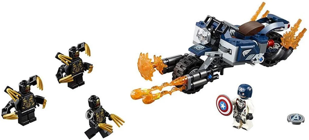 Lego Super Heroes Captain America: Outrider 76123 | Toysall