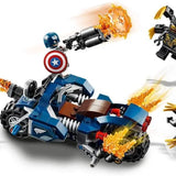 Lego Super Heroes Captain America: Outrider 76123 | Toysall