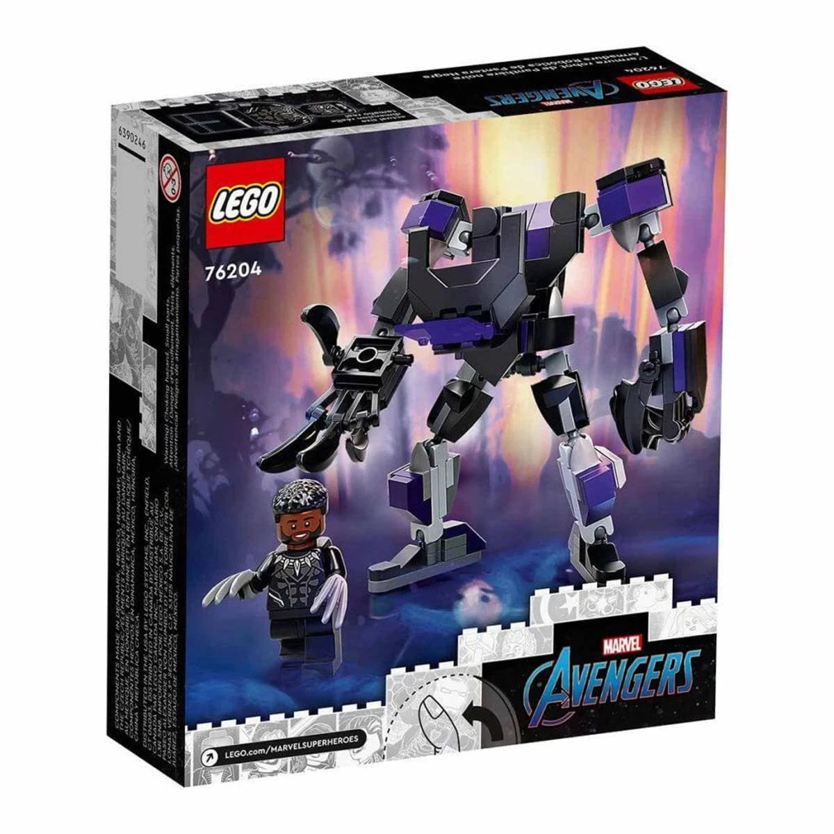 Lego Super Heroes Marvel Black Panther Robot Zırhı 76204 | Toysall