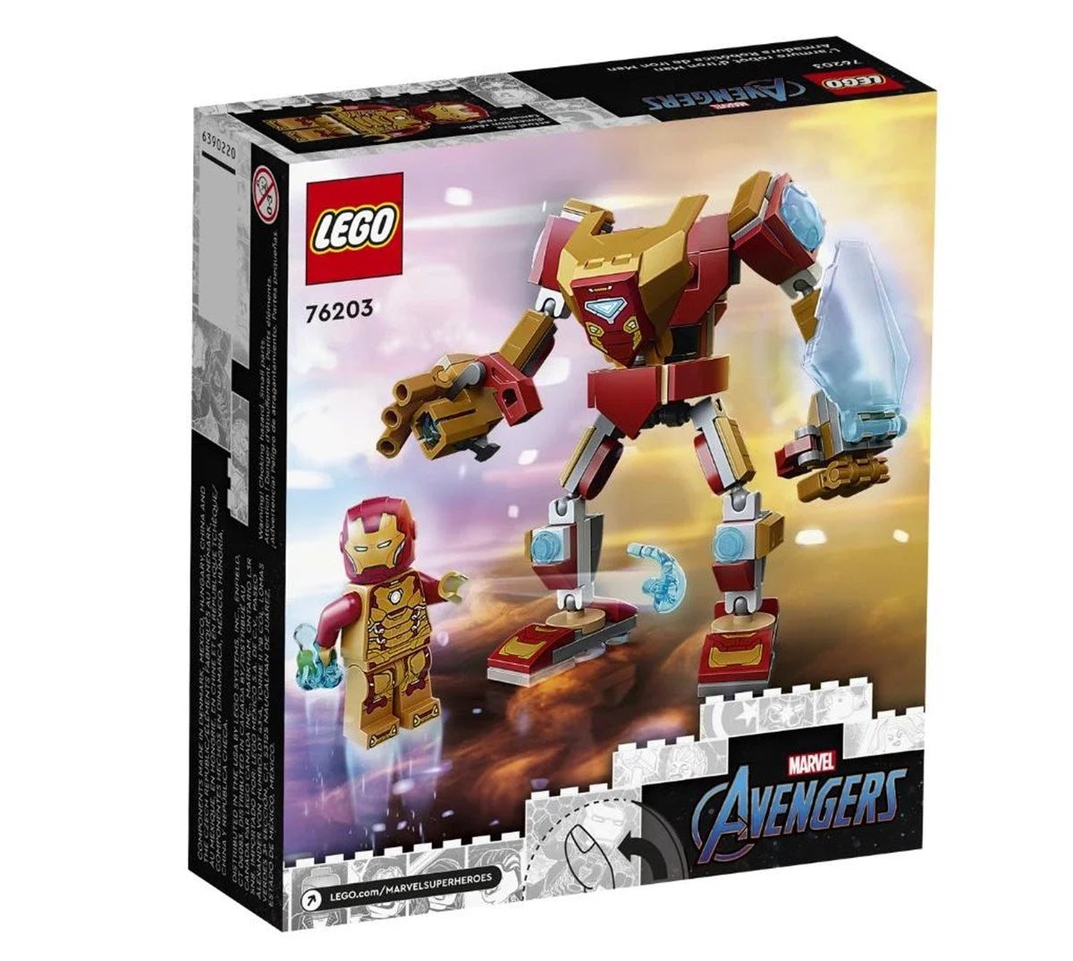 Lego Super Heroes Marvel Iron Man Robot Zırhı 76203 | Toysall