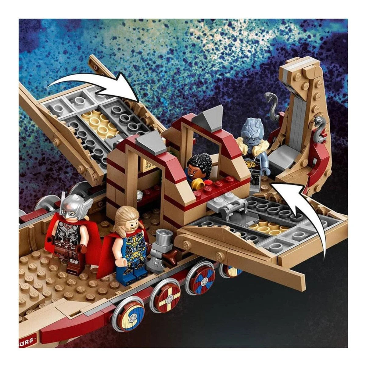 Lego Super Heroes Marvel Keçi Teknesi 76208 | Toysall