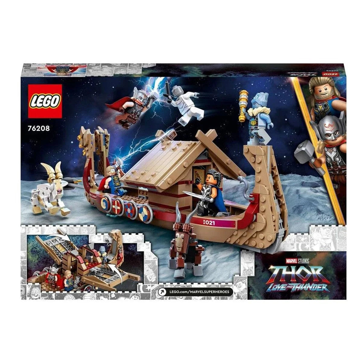 Lego Super Heroes Marvel Keçi Teknesi 76208 | Toysall