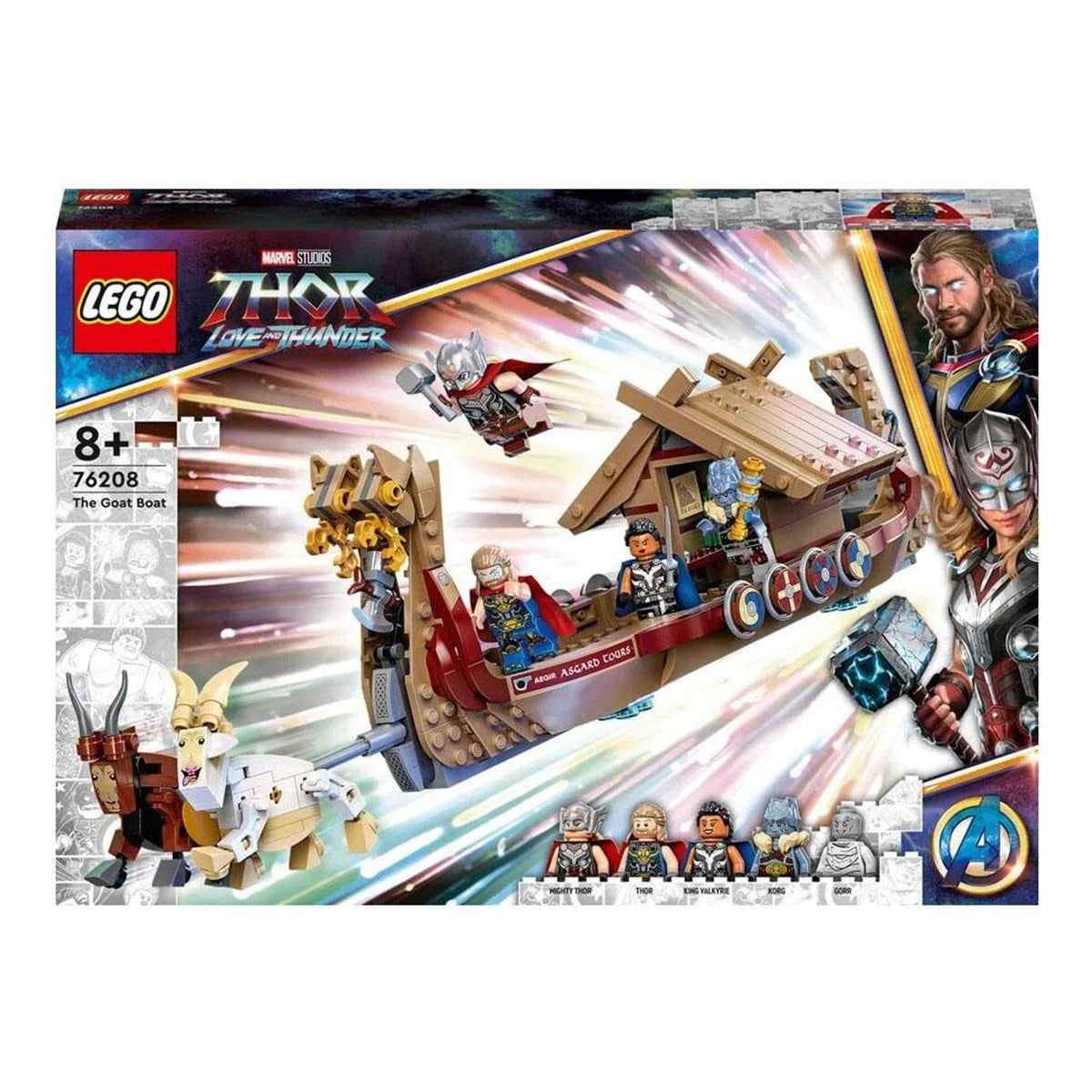 Lego Super Heroes Marvel Keçi Teknesi 76208 | Toysall