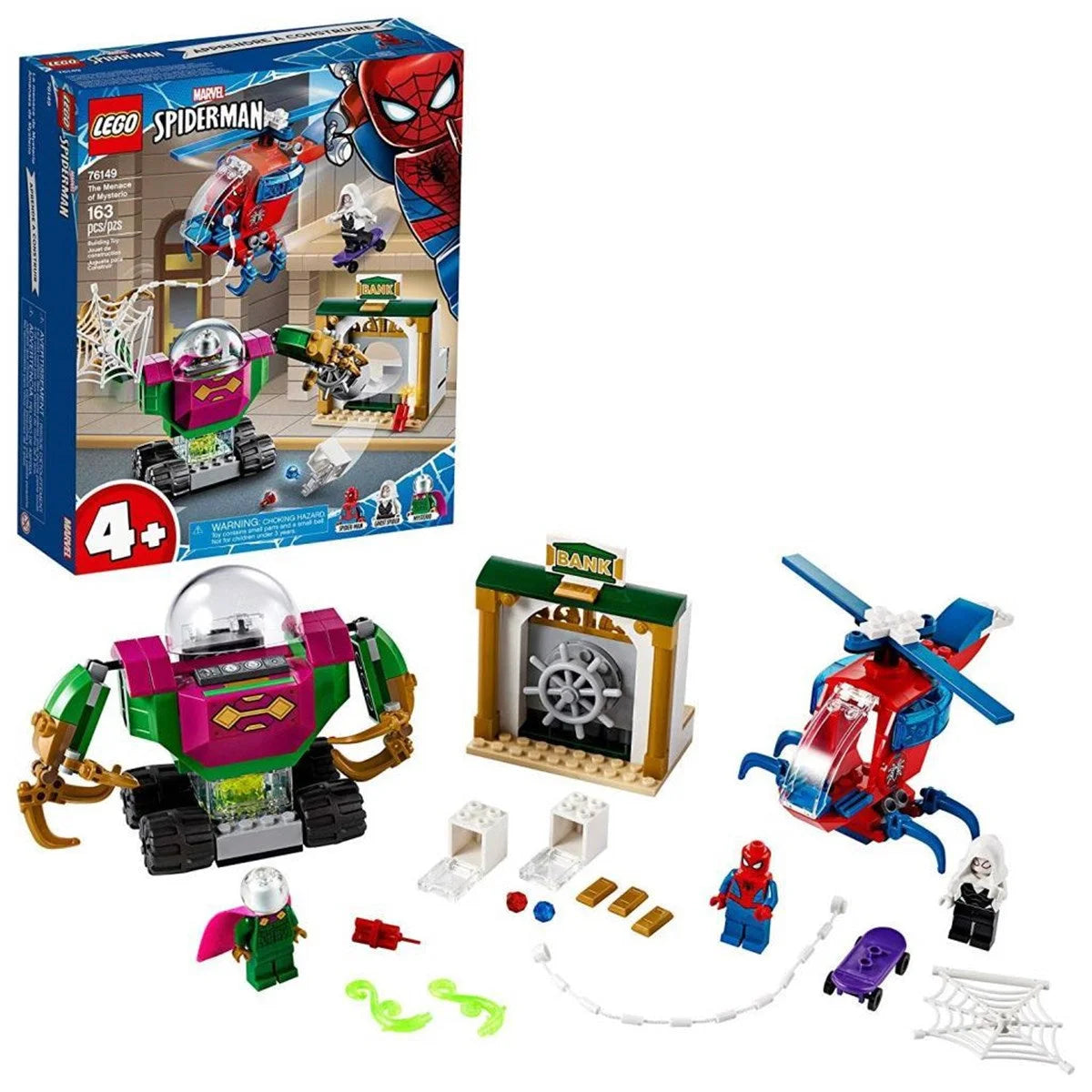 Lego Super Heroes Marvel Spider-Man Mysterio Tehlikesi 76149 | Toysall